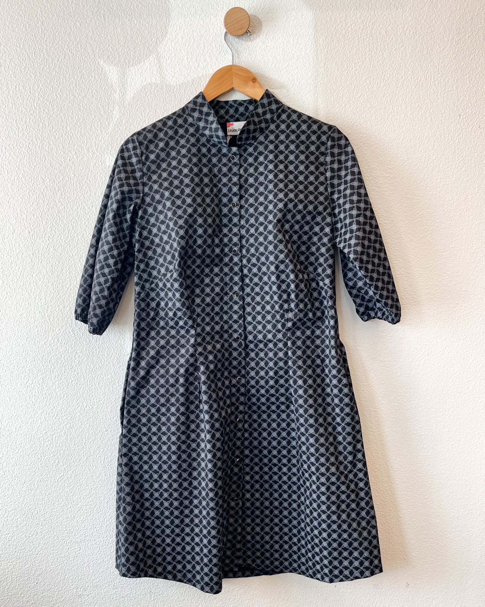 Avalon Dress in Crosshatch