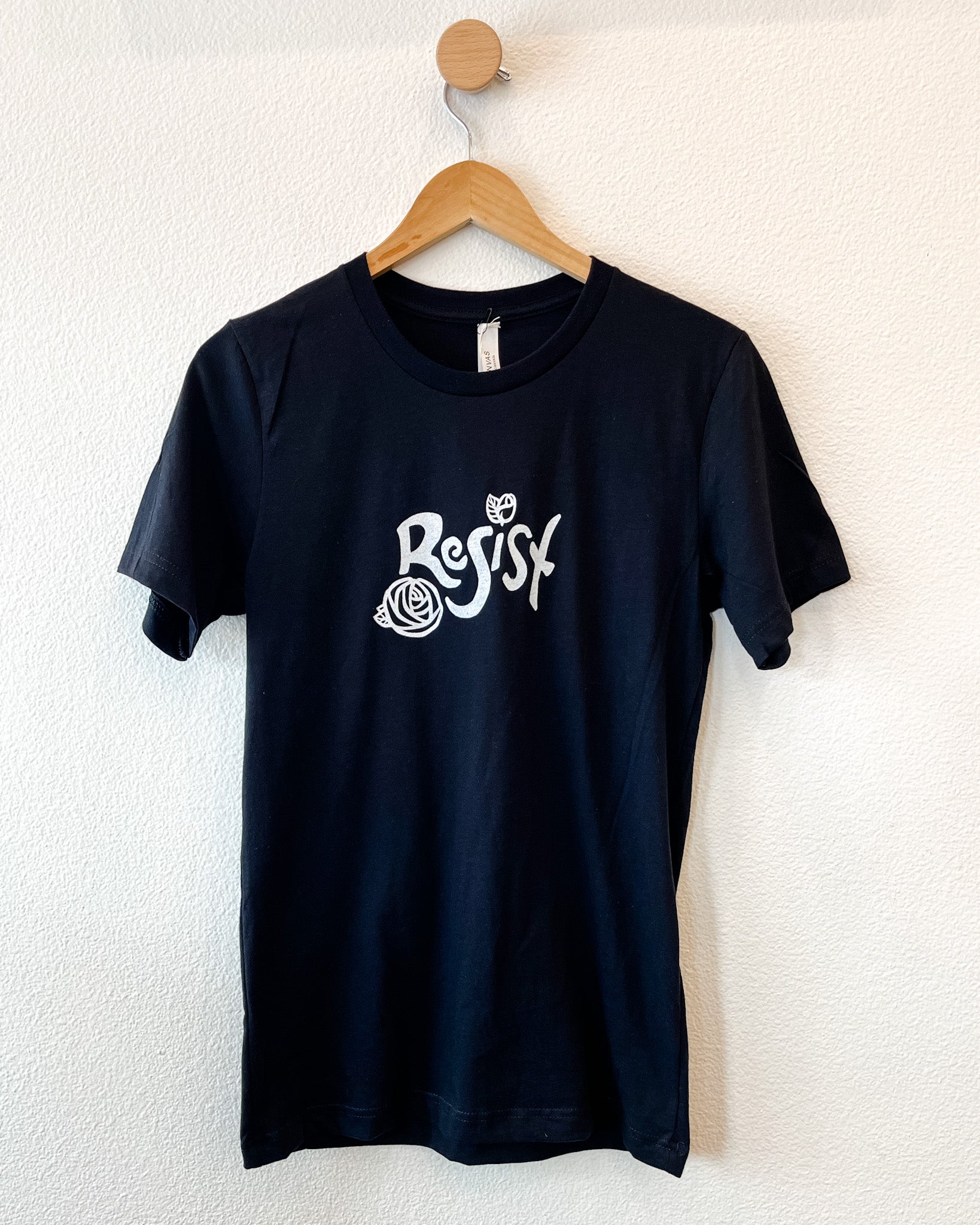 Resist Gender Neutral Tee in Black