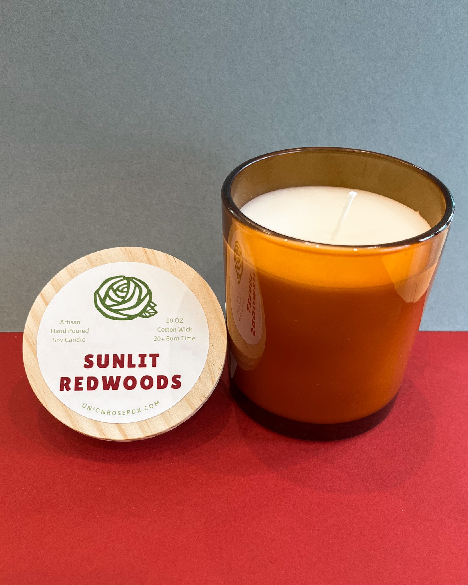 Sunlit Redwoods 10 oz Soy Candle