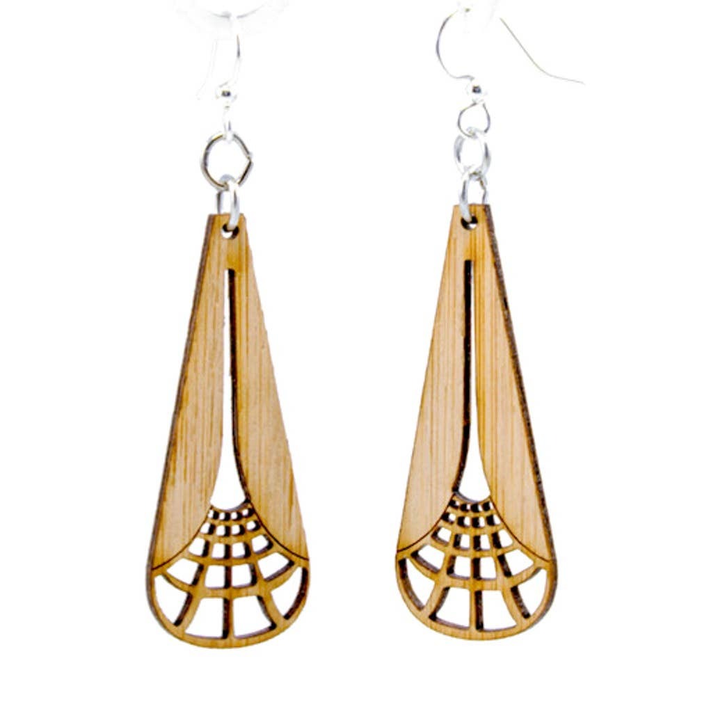 Illuminating Wood Earrings