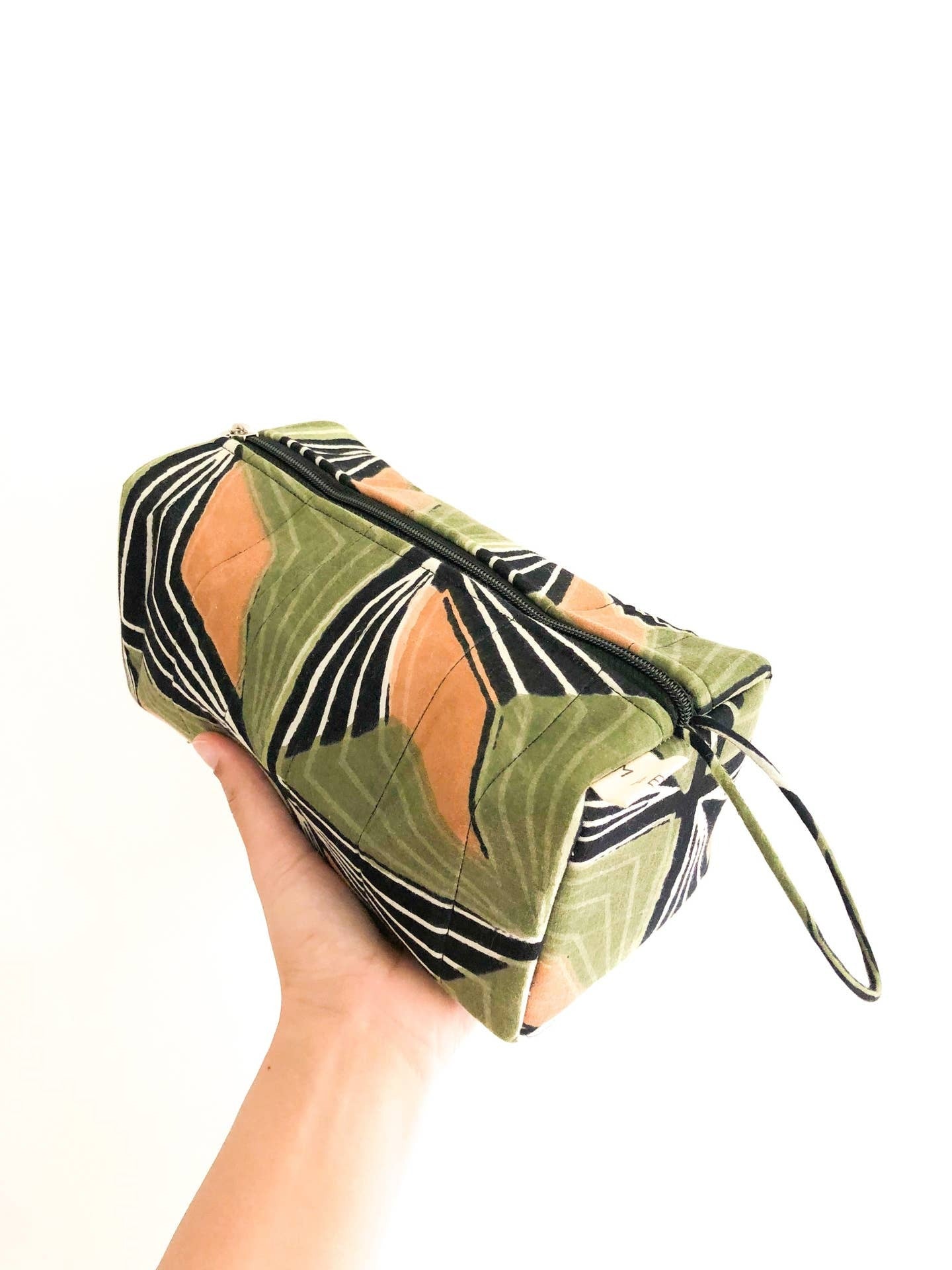 Block Print Dopp Kit