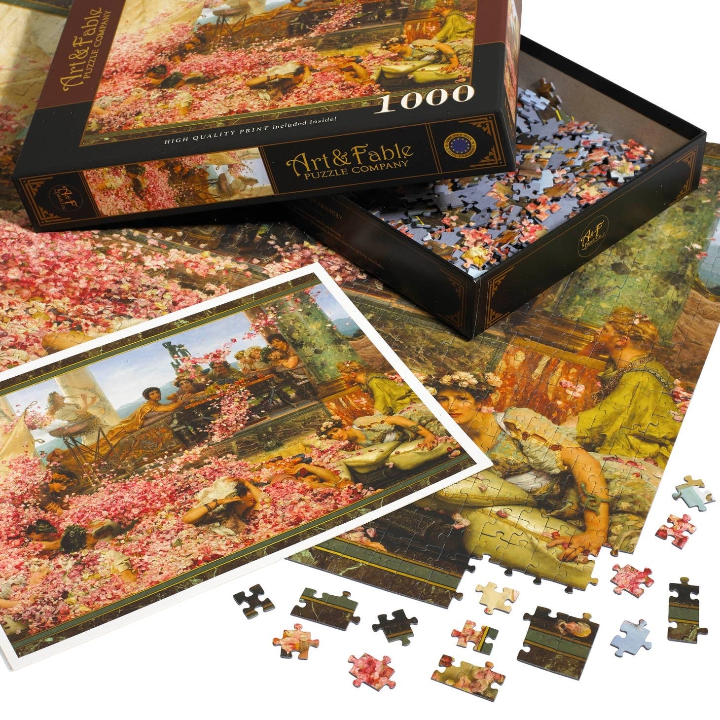 The Roses of Heliogabalus 1000 piece Puzzle