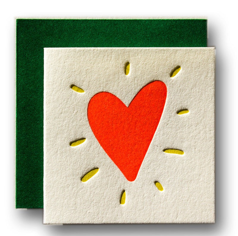 HEART TINY CARD