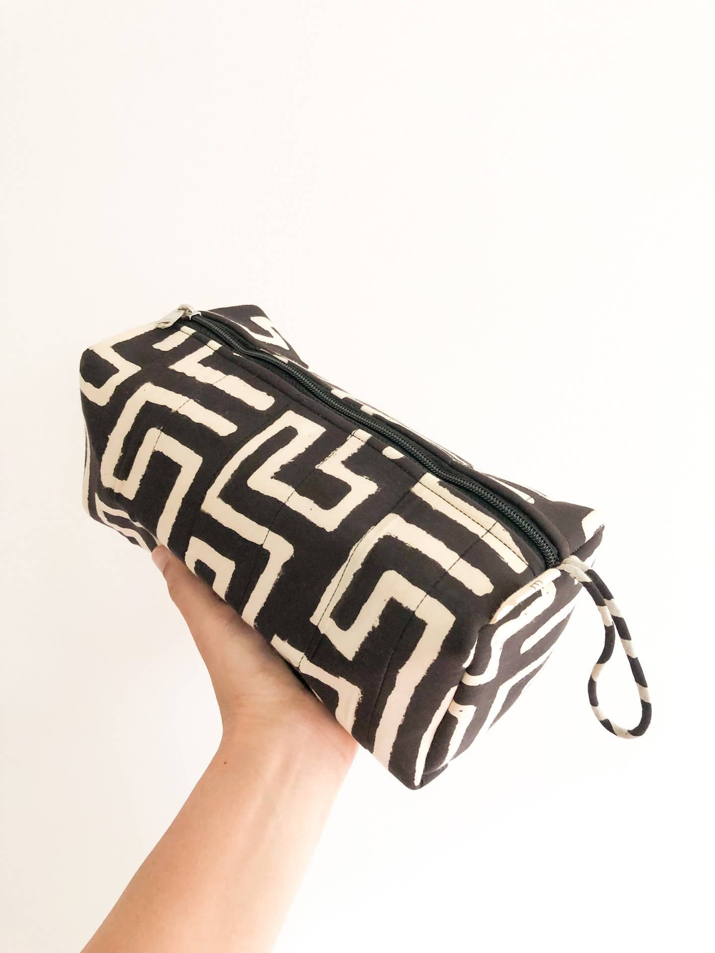 Block Print Dopp Kit