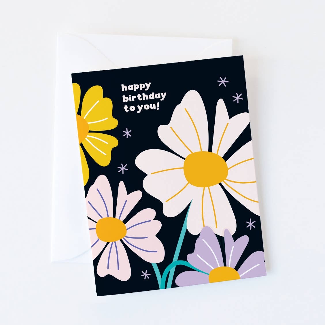 Birthday Flowers Card