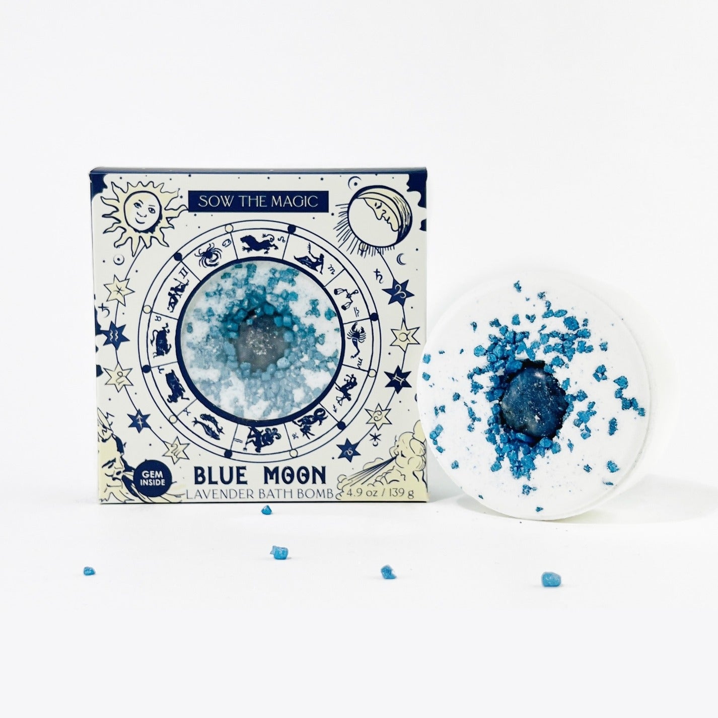 Blue moon Lavender Bath Bomb