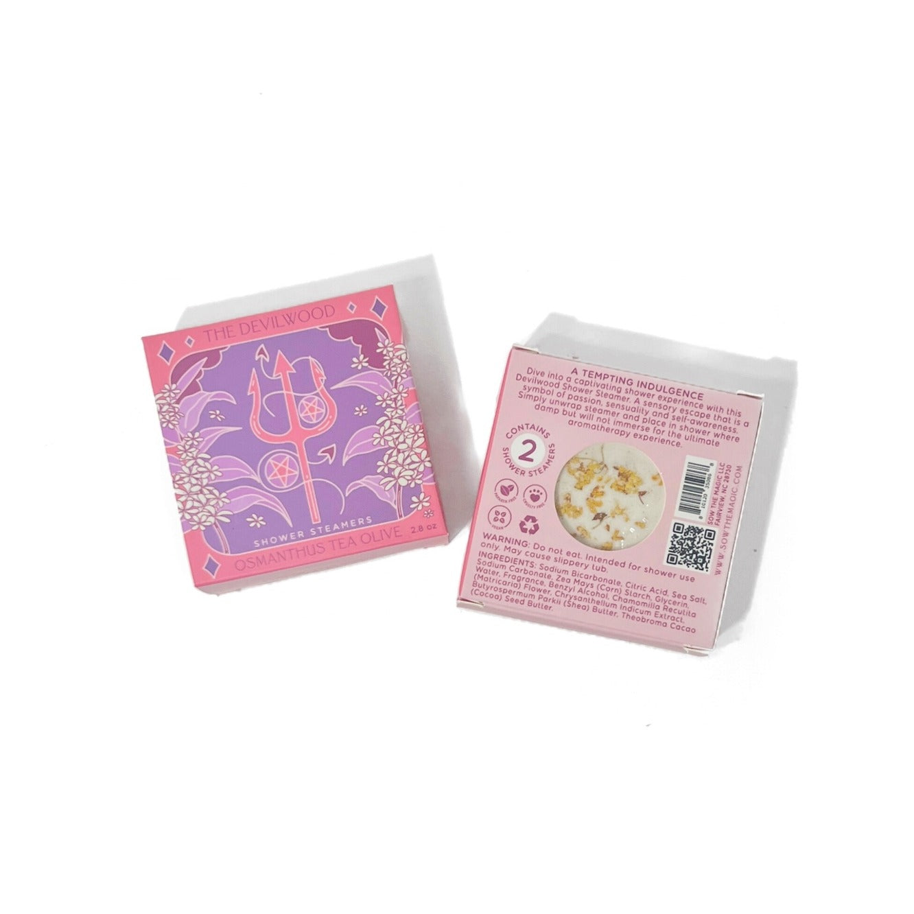 "The Devilwood" Osmanthus Tea Shower Steamer Set