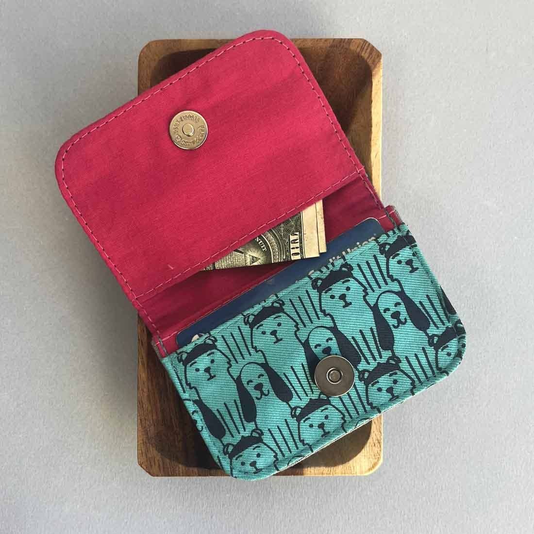 Canvas Small Wallet -Vegan