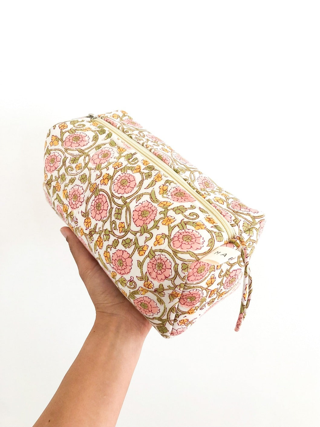 Block Print Dopp Kit