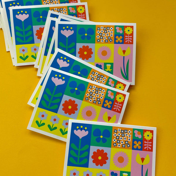 Flowerblock Card Set