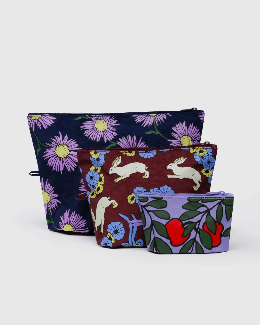 Baggu Go Pouches - Sets of 3