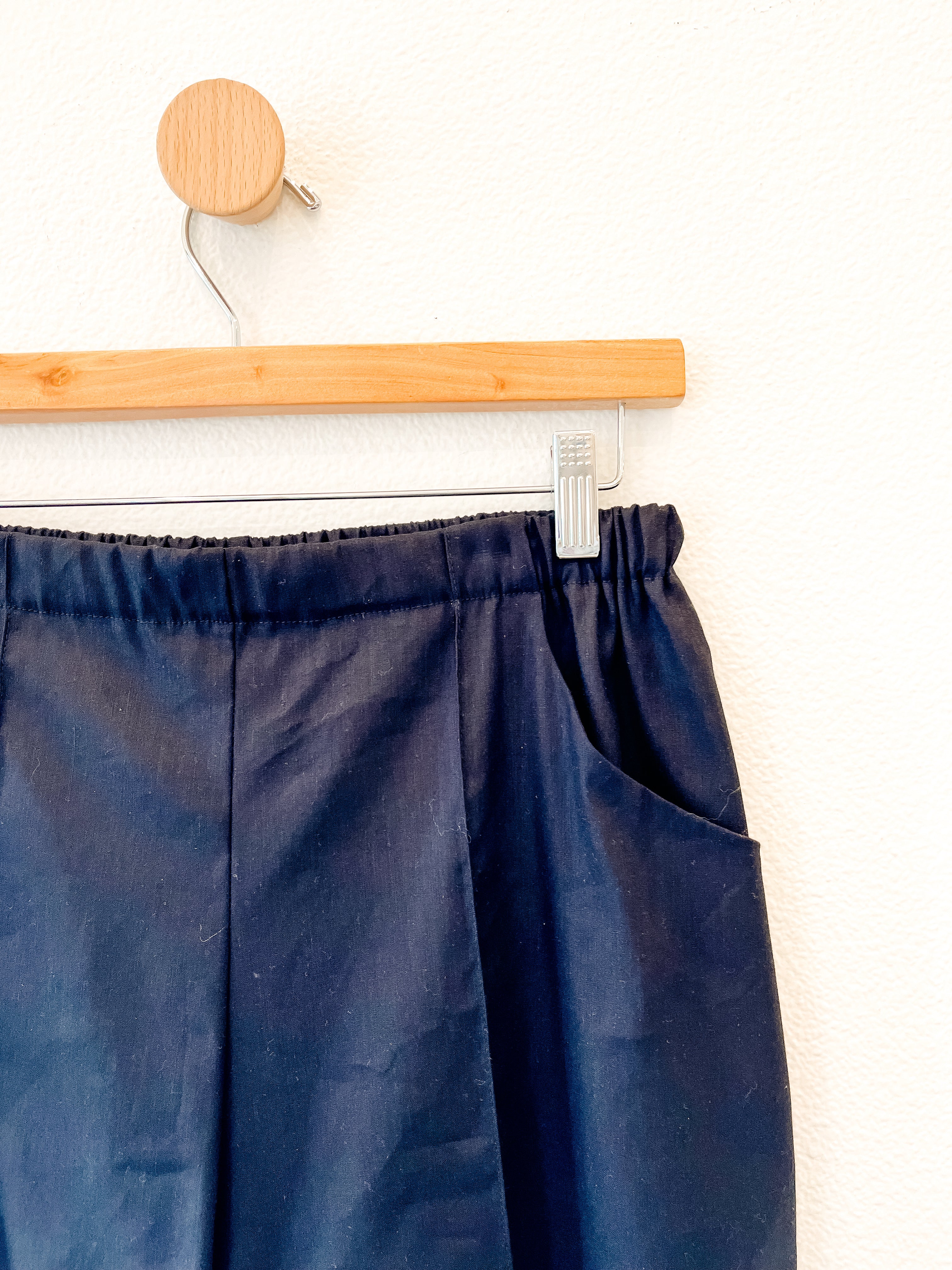 Margot Pants in Black Linen Blend