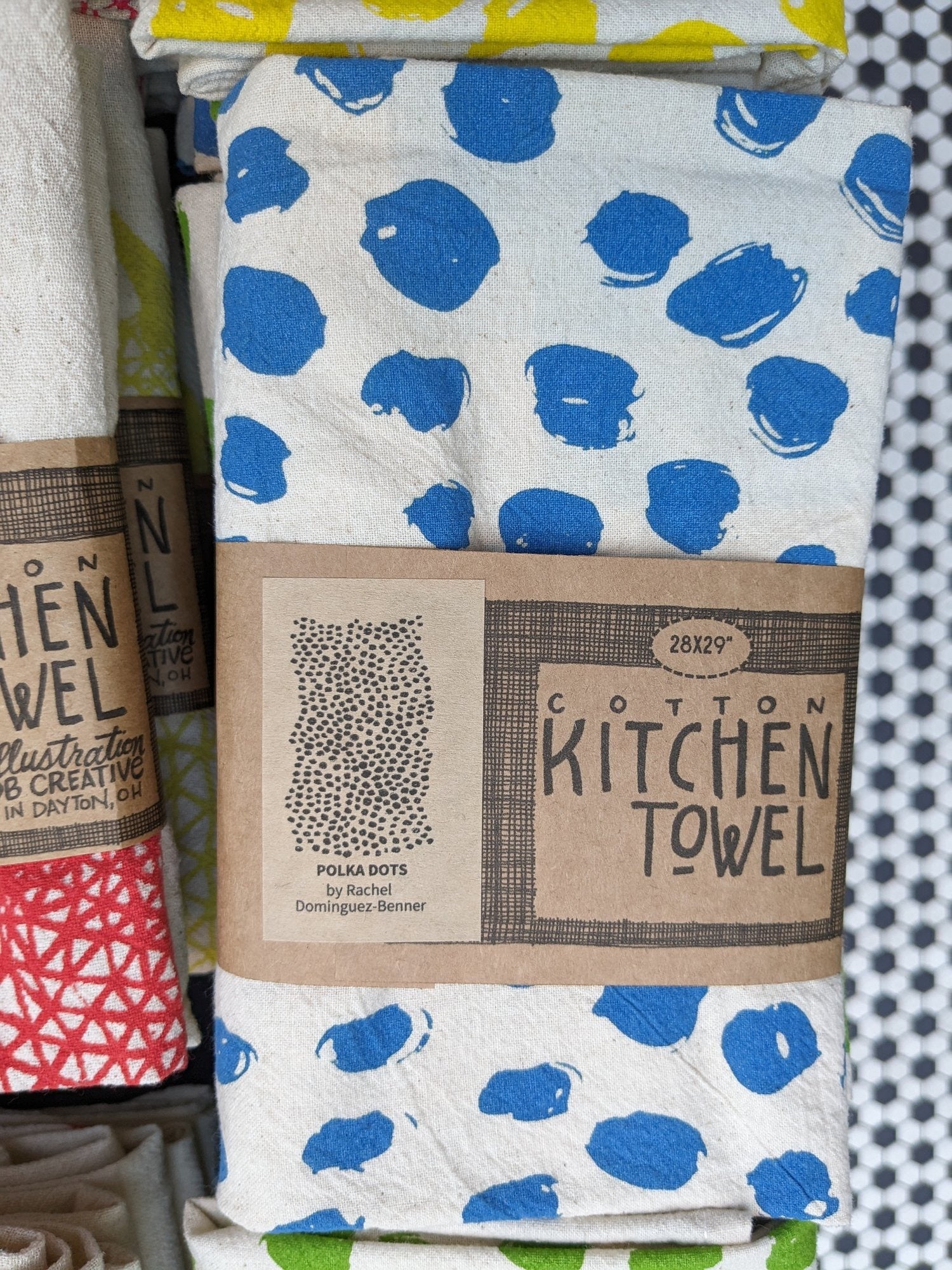 Polka Dots - 28x29" Kitchen Towel