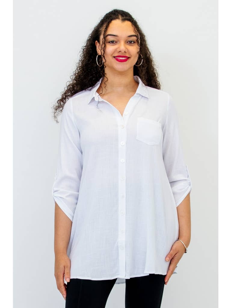 Oversized Button Up