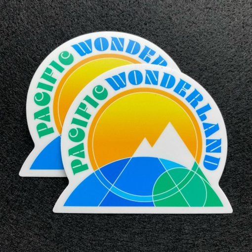 Pacific Wonderland sticker