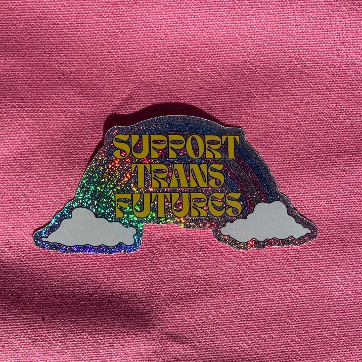 Support Trans Futures Vinyl Sticker