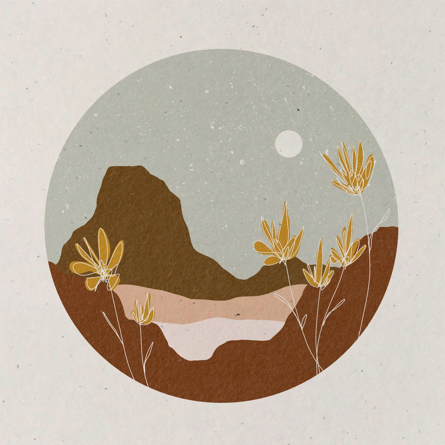 "Stay Patient" Art Print