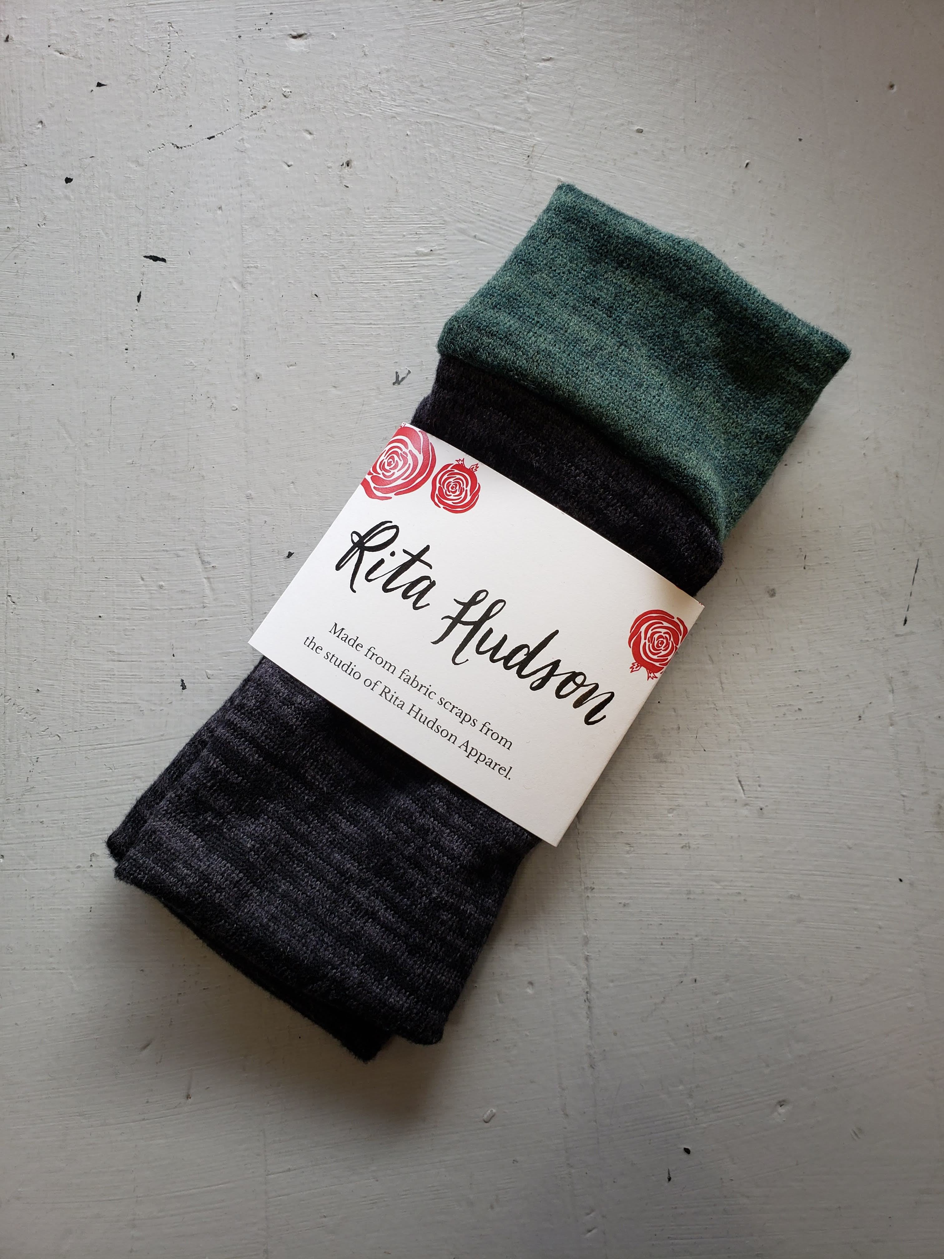 Zero Waste Fingerless Gloves