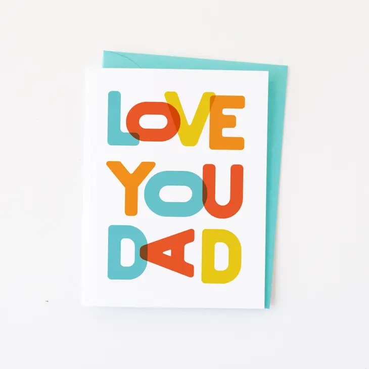 Love You Dad Card