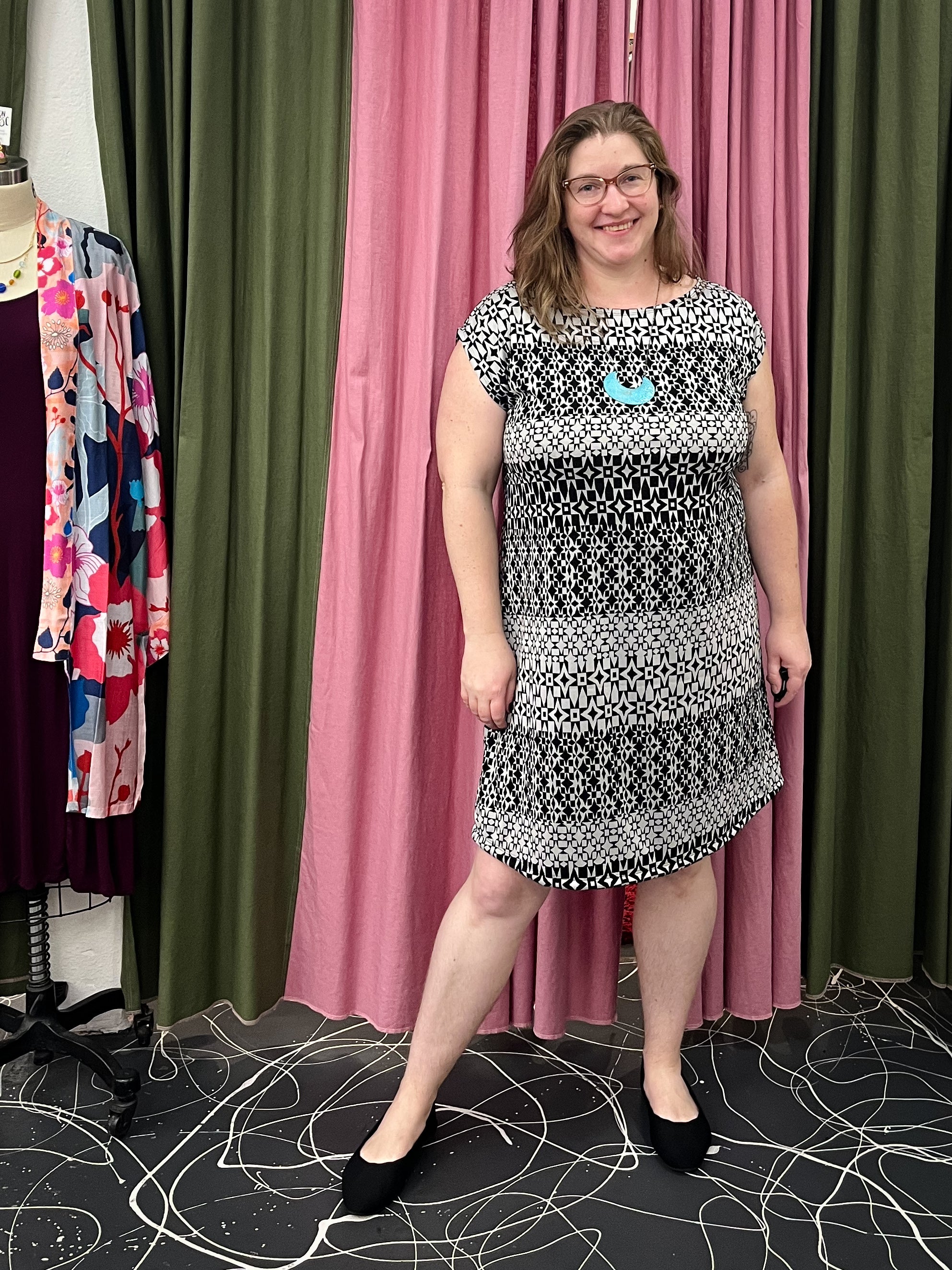 Kayleen Mini Dress in North Star