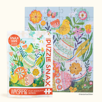 Easter Garden Puzzle Snax- 48pcs