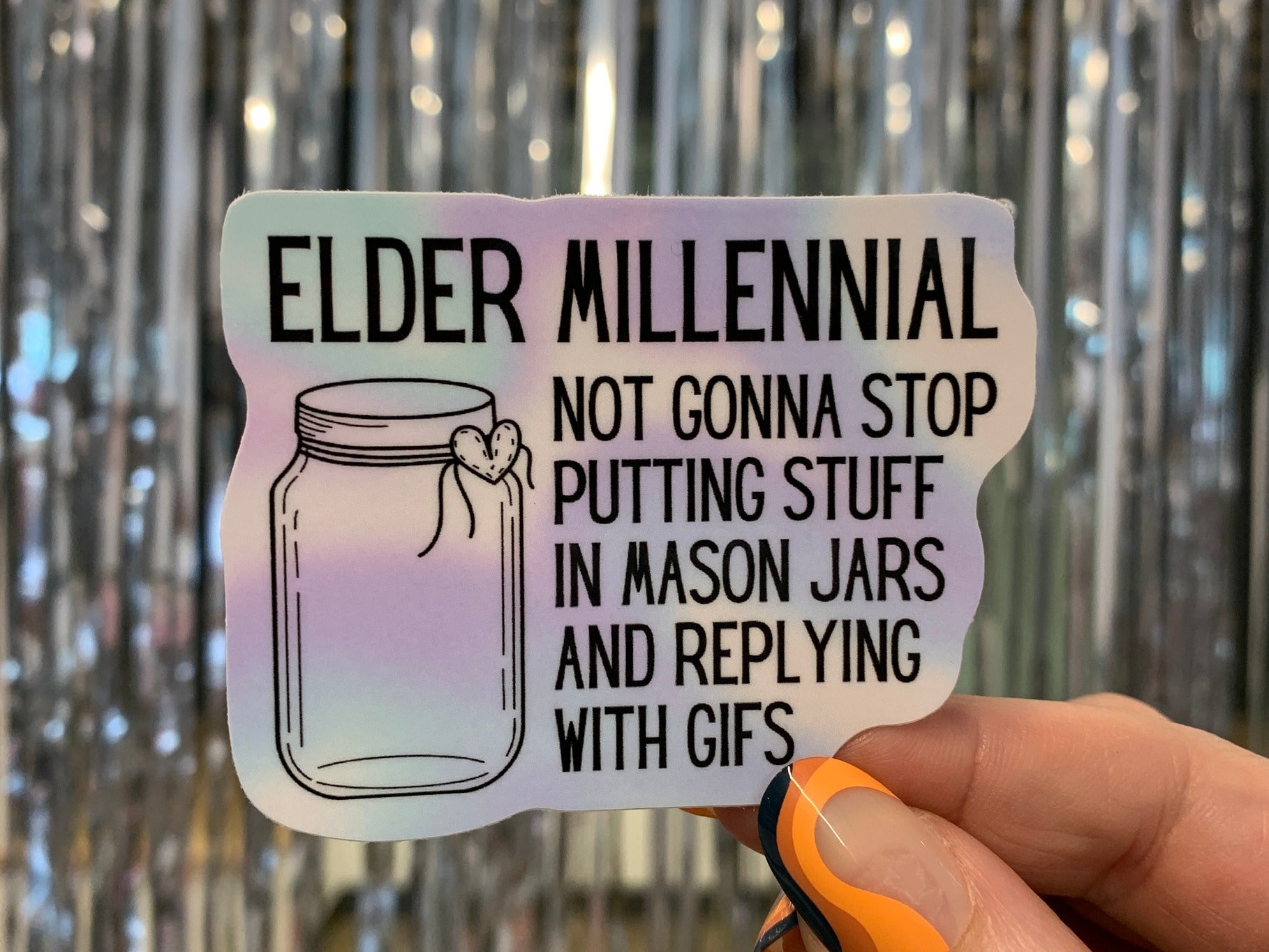 Elder Millennial Sticker