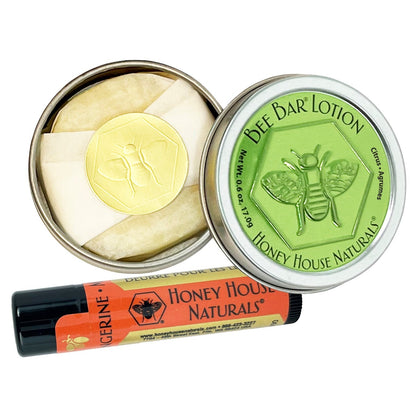 Solid Lotion and Lip Balm Gift Set