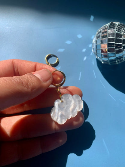 Mini Cloud Earrings