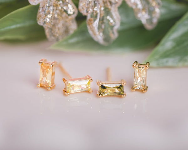 BIRTHSTONE OMBRÉ STUD SET