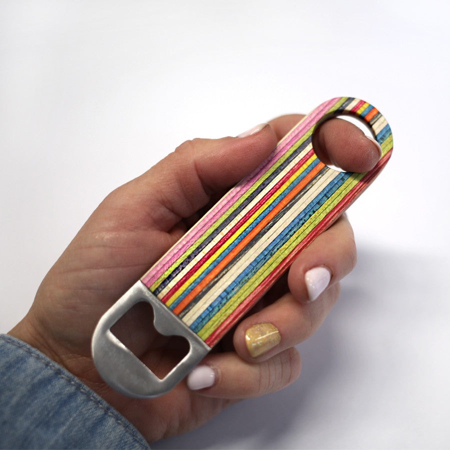 Bottle Opener made from Recycled Skateboards