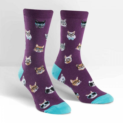 Smarty Cats Crew Socks