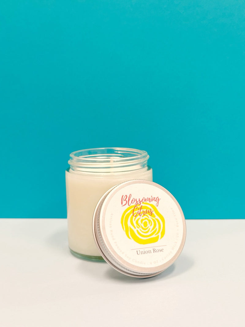 Blossoming Citrus 4oz Soy Candle