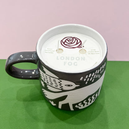 London Fog 12oz Soy Candle in Mug