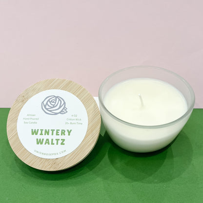 Wintery Waltz 4oz Soy Candle