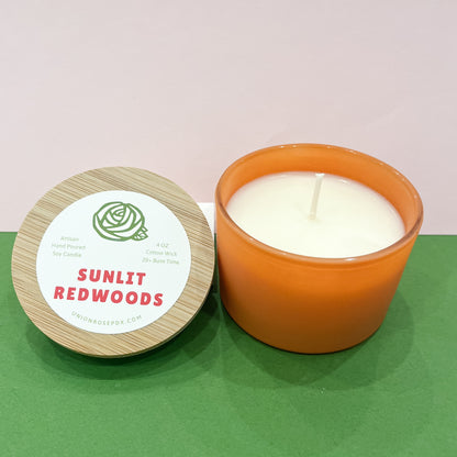 Sunlit Redwoods 4oz Soy Candle