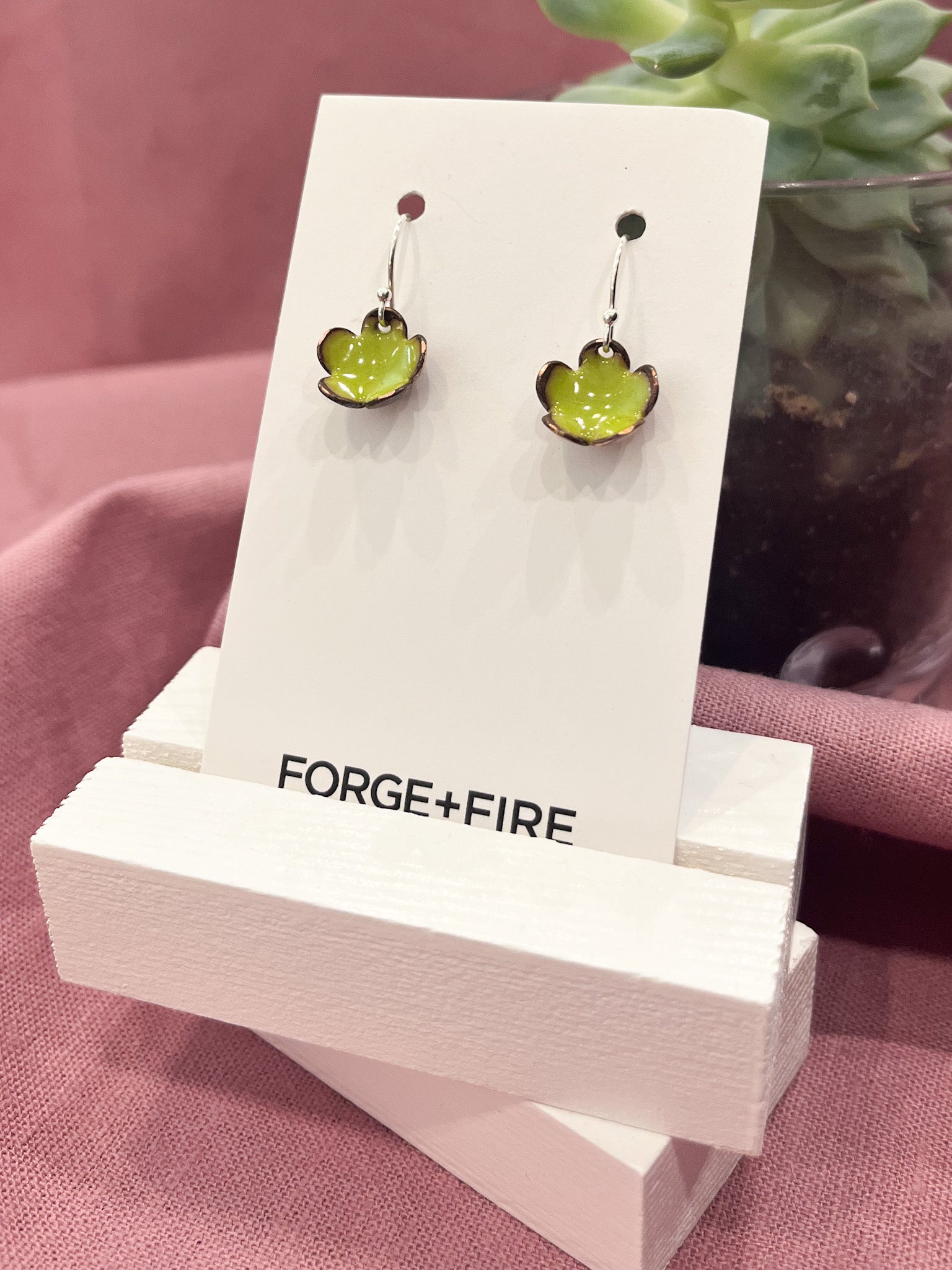 Lily Enamel Earrings