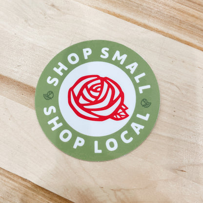 Shop Local Stickers