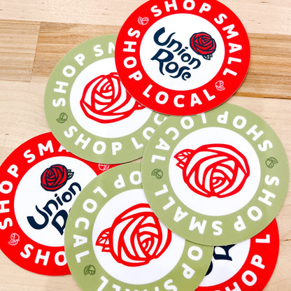 Shop Local Stickers