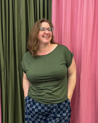 Meegan Top in Sage Green