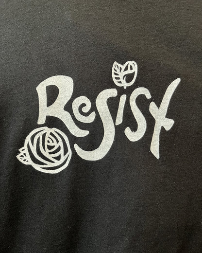 Resist Gender Neutral Tee in Black