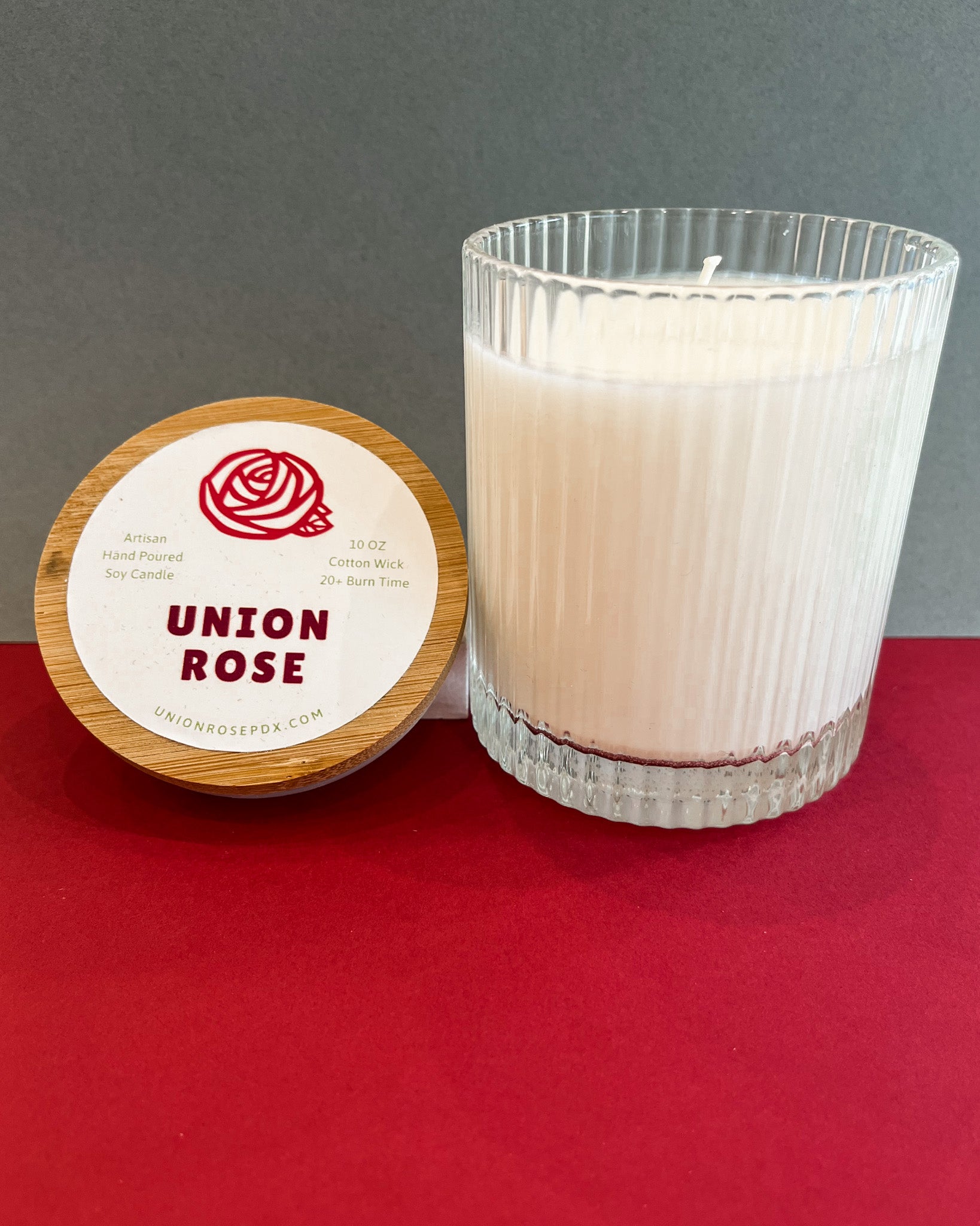 Union Rose Signature 10oz Soy Candle