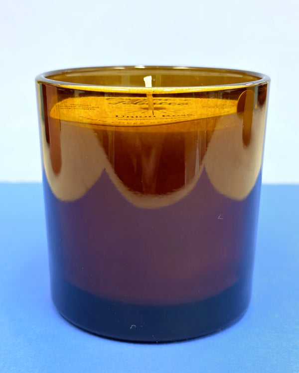 Cognac + Tobacco Soy Candle in Umber Brown Jar
