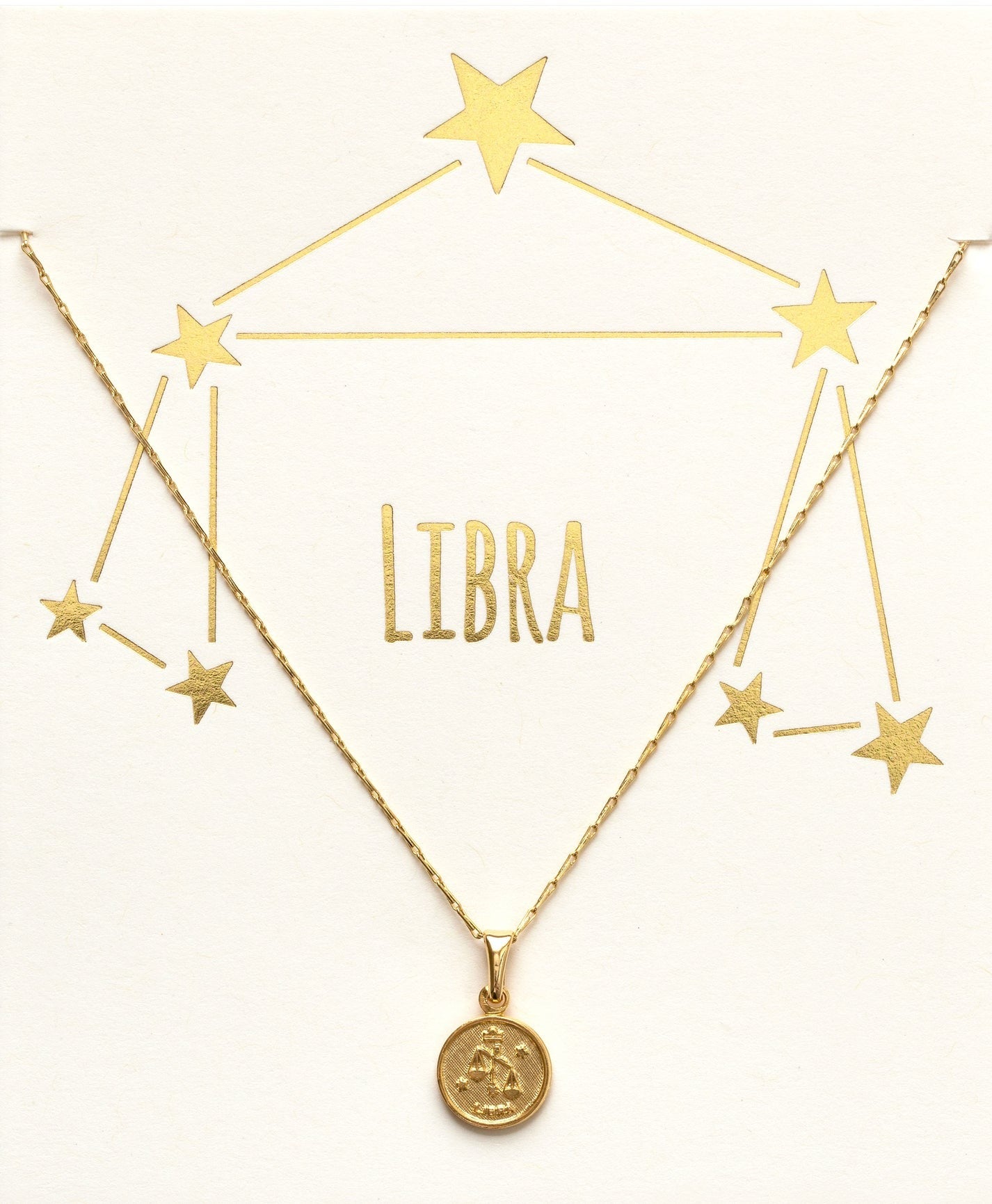 Libra Zodiac Necklace