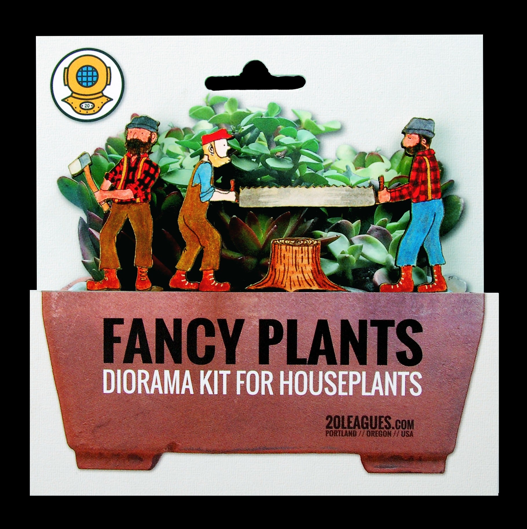 Lumberjack Fancy Plant Diorama Kit