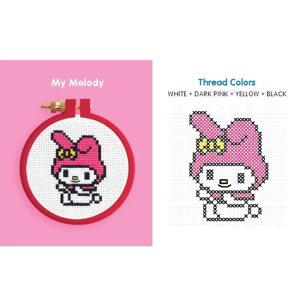 Hello Kitty Mini Cross Stitch Kit