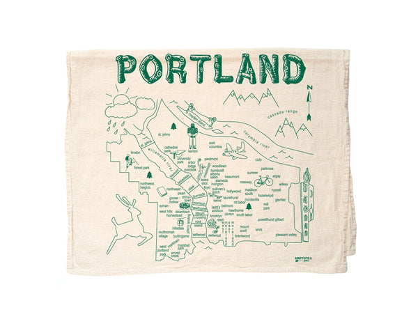 Portland Tea Towel