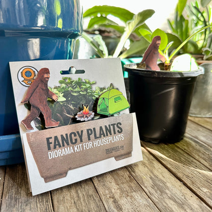 Sasquatch Fancy Plant Diorama Kit