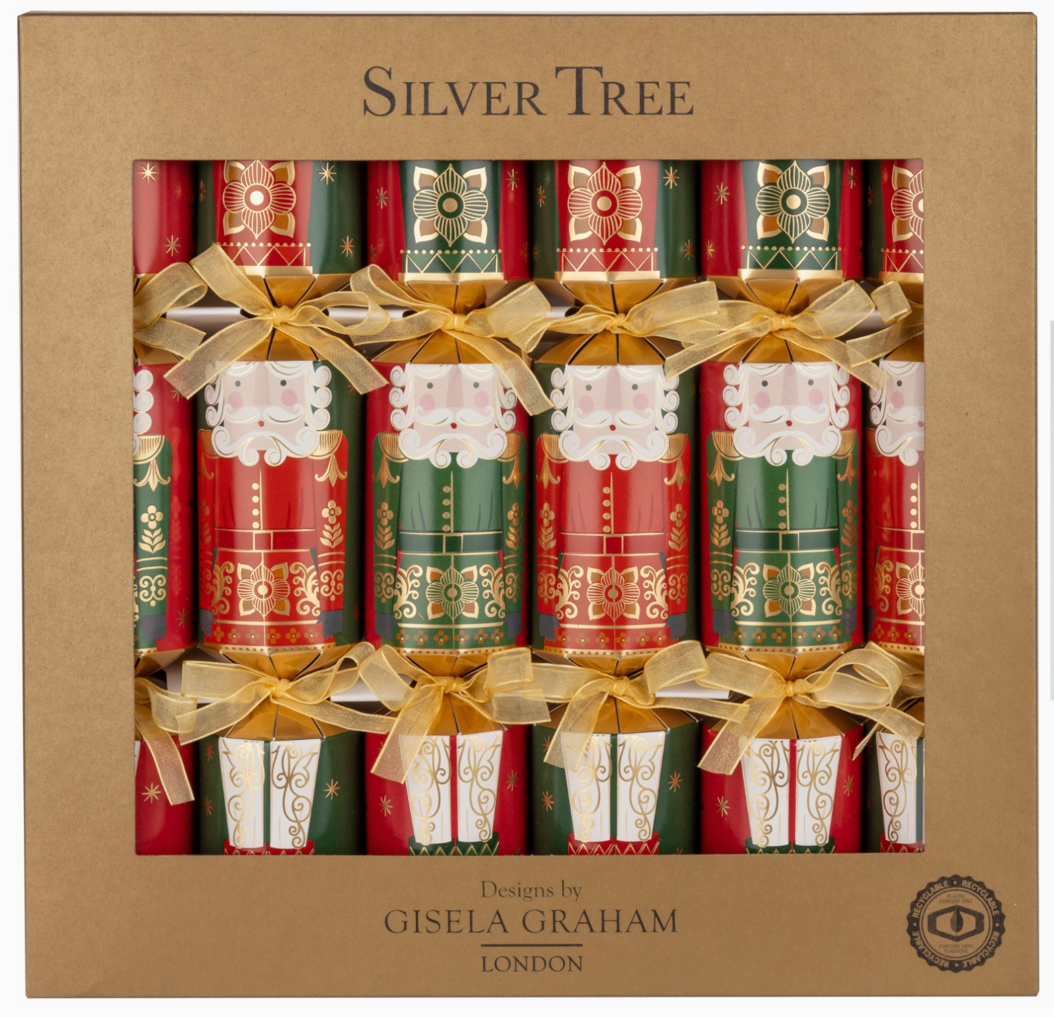 Nutcracker Holiday Crackers Set