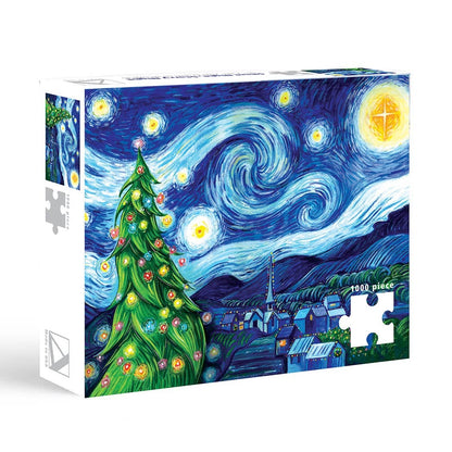 Silent Night, Starry Night Puzzle