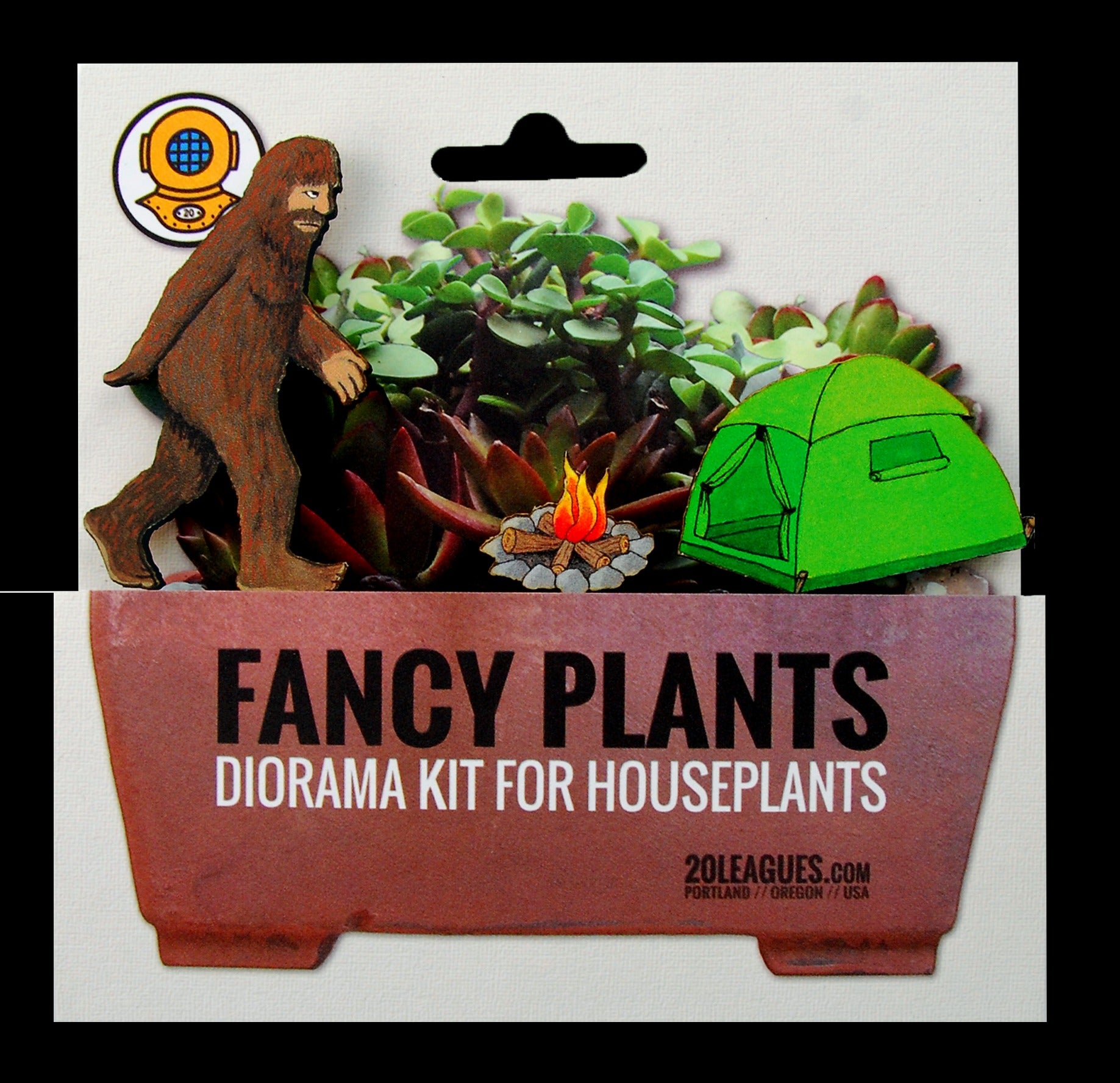 Sasquatch Fancy Plant Diorama Kit